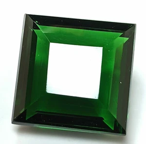 Large Green Amethyst 49.15 Ct Square Facet Cut Loose Gemstone for Ring & Pendant - Picture 1 of 4