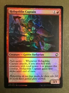MTG Hobgoblin Captain 148/281 Forgotten Realms Foil NM Pack Fresh! - Picture 1 of 4