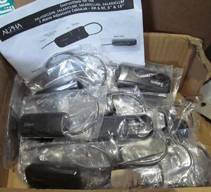 New Box of 25 Alpha Security 3 Alarm Coaxial CableLok AM 6” Lanyard 3ALADJCLSND - Picture 1 of 6