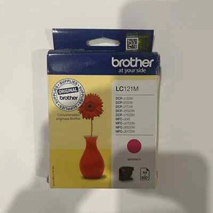 Genuine Brother LC121M Magenta Genuine Ink Cartridge - Picture 1 of 4