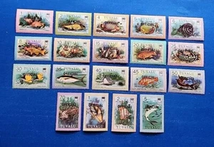 Tuvalu Stamps, Scott O1-O19 Complete Set MNH - Picture 1 of 4