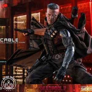 Hot Toys CABLE MMS583 1/6 Figure NEW MISB Deadpool 2 Sideshow Marvel X-Men Comic - Picture 1 of 11