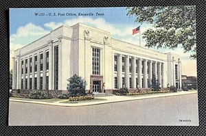POSTAL de la Oficina de Correos de Estados Unidos en Knoxville, Tennessee | Lino Curteich/1940 - Imagen 1 de 2