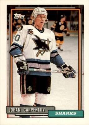 1992-93 Topps NHL Johan Garpenlov #359 - Image 1 of 2