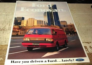 1991 FORD ECONOVAN Australian Sales Brochure - Bild 1 von 4