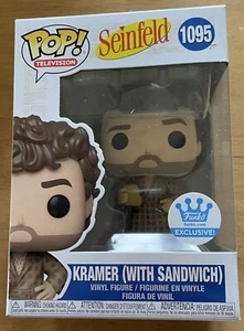 Funko Pop Seinfeld #1095 Kramer mit Sandwich Funko exklusiv - Bild 1 von 3