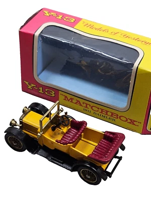 Vintage Lesney Matchbox Y-13 Models of Yesteryear 1911 Daimler, First Edition - Image 1 of 4