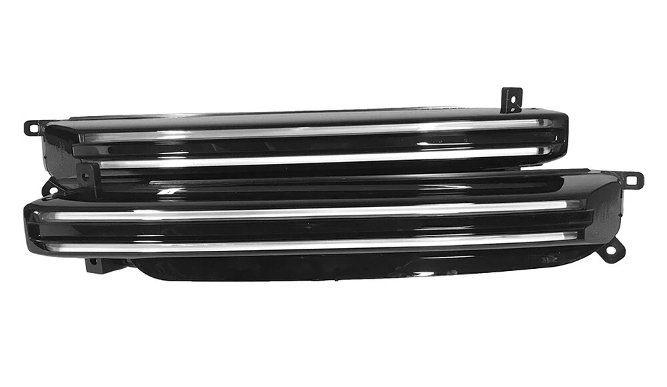 Orig New Daytime Running Lights Turn Signal LED PORSCHE CAYENNE Turbo 9Y0953049B - Image 1 of 1