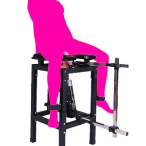 SM Sex Props Cannon Machine Chair Fixed Frame Stool BDSM Sex Furniture - Picture 1 of 22