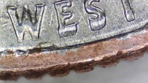 ULTRA Rare 2016 D Harpers Ferry Quarter Error ONE OF A KIND Strike-Through - Picture 1 of 23