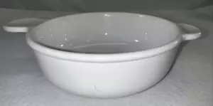 Casseruola vintage Corning Ware P-150-B 15 oz bianca ciotola doppio manico senza coperchio - Foto 1 di 8