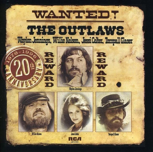 Wanted! The Outlaws by Waylon Jennings (CD, 1996, RCA) *NEW* *FREE Shipping* Foto 1 de 1