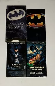 Batman Trilogy VHS Lot Boxset WB DC Comic 3 Tapes Returns Forever - Picture 1 of 2