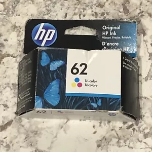 HP 62 Tri Color Tintenpatrone Neu im Karton Ablaufdatum 01/2020 - Bild 1 von 7