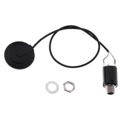 6.35mm 1/4'' Pickup Piezo Transducer for Acoustic Guitar Ukulele Mandolin - Image 1 of 4