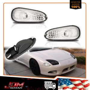 Luces de señal de giro de esquina delantera transparentes Euro para Mitsubishi 3000GT 1994-1998 - Imagen 1 de 8