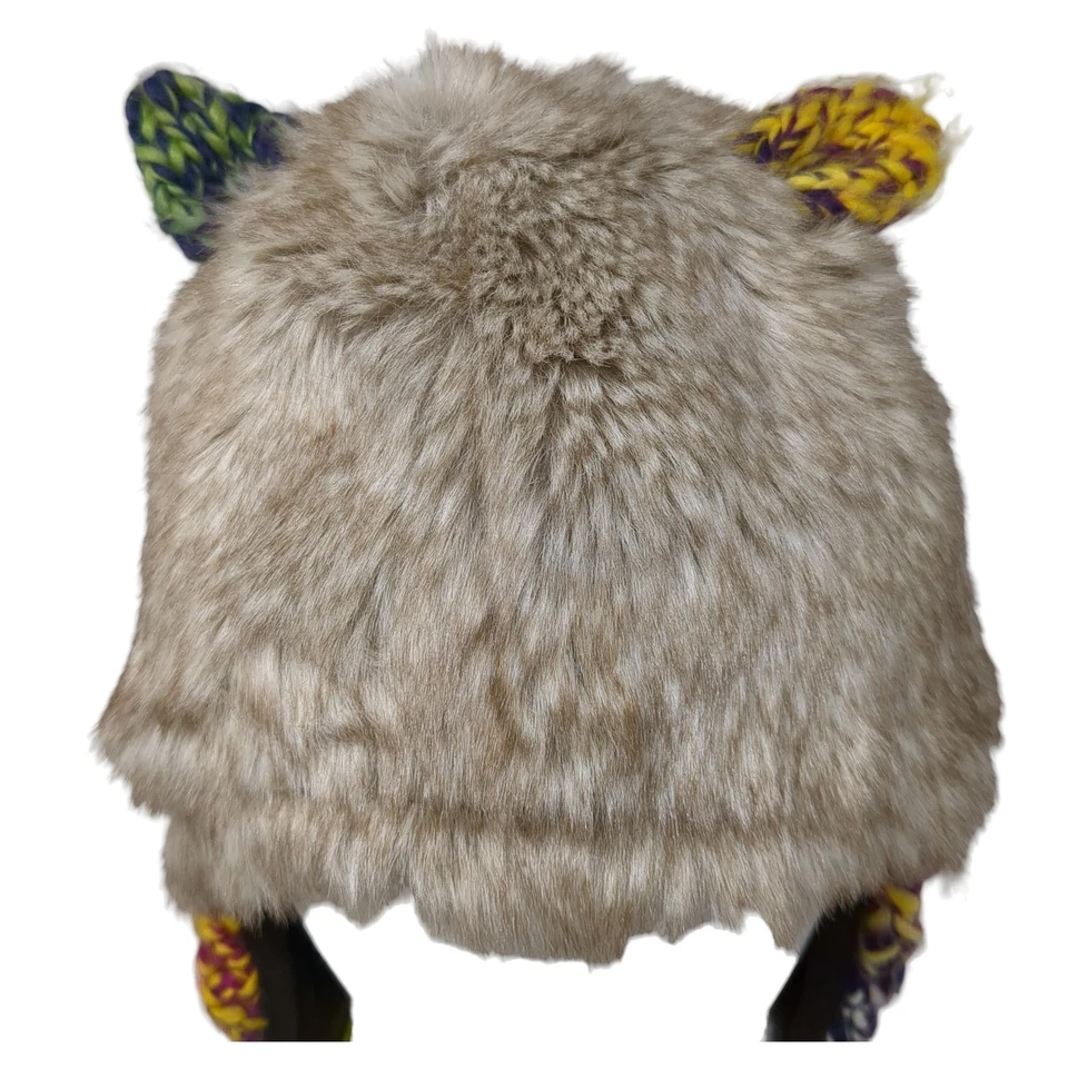 Gorro Steve Madden Multicolor Talla Única Hecho a Mano Crochet Orejeras Acrílico Foto 1 de 4