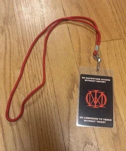 Dream Theater VIP Laynard Chaos In Motion Tour Rare Concert Backstage Pass - Picture 1 of 4