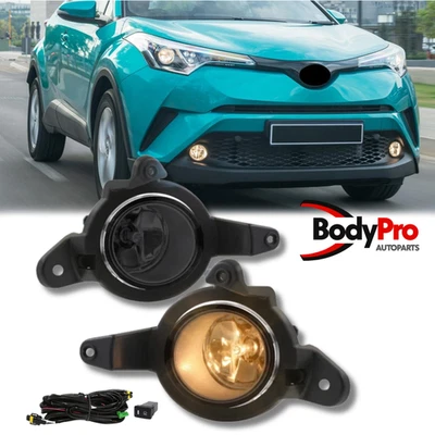 适用于 2018 - 2019 年丰田 CHR C-HR 雾灯烟熏套装开关 + 接线左 + 右 — 第 1/4 张图片