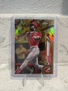 2020 Topps Chrome Eric Davis Home Run Derby Gold Refractor /50 🔥 - Picture 1 of 2