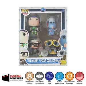 Individuelle Acryl Hartschale für 4er Pack Disney Pixar Sammlung Funko Pop Gral Box - Bild 1 von 6