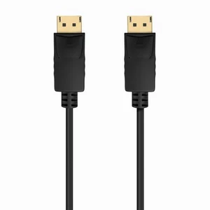 AISENS - A124-0741 - DISPLAYPORT CABLE V1.2 CCS 4K@60HZ, DP/M-DP/M, BLACK, 3.0M - Photo 1/4