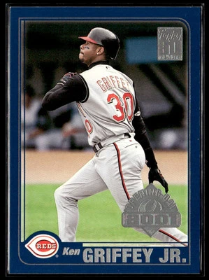 Ken Griffey Jr. #124 2001 Topps Opening Day Cincinnati Reds - Image 1 of 2