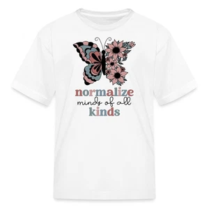Autism Normalize Minds Of All Kinds Kid's T-Shirt - Picture 1 of 7