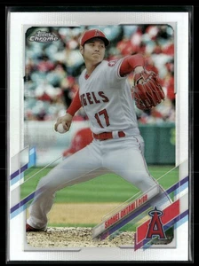 2021 Topps Chrome #159 Shohei Ohtani Refractor - Picture 1 of 2