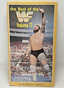VTG WWF Coliseum Video VHS Best of WWF Volume 17 Wrestling 1988 Hulk Hogan WWE - Picture 1 of 9