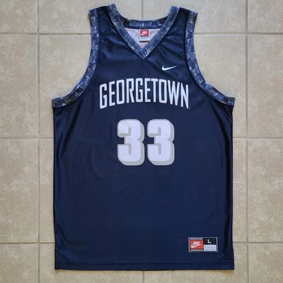 Camiseta deportiva vintage Patrick Ewing Georgetown Hoyas Nike Foto 1 de 4
