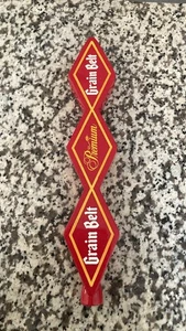 KORNGÜRTEL BIER vertikal dreifach Diamant Logo GEWINDEHAHNGRIFF (schön+) - Bild 1 von 7
