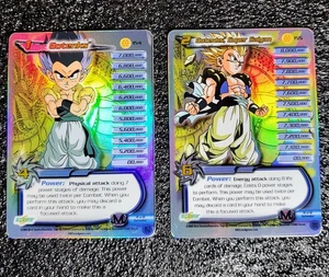 Limited Gotenks Super Saiyan Buu Saga Set High-Tech Uber Rare HT DBZ CCG Score Z - Picture 1 of 6