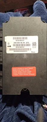 Modulo comando tetto soft top Mercedes Benz CLK W209 Cabriolet ECU A2098206526 - Immagine 1 di 2