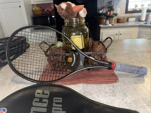 Racchetta da tennis Prince Pro Series 110 con coperchio 4 3/8? Grip sportivo buone condizioni - Foto 1 di 10