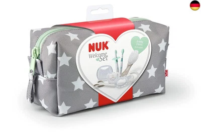 BESUCHE DEN NUK-STORE NUK Babypflege Welcome Set | perfekte Erstausstattung für Neugeborene | 7 NUK