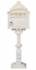 Nostalgischer Standbriefkasten Antik Stil – Gusseisen Shabby Chic