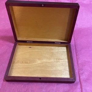 Antike rustikale amerikanische Vitrine/religiöse Ikonenbox aus Holz - Bild 1 von 7