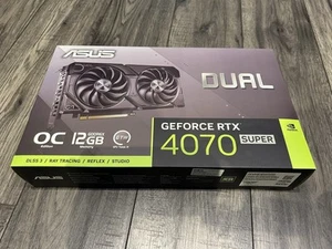 ASUS Dual GeForce RTX 4070 Super 12GB GDDR6X OC Graphics Card - Bild 1 von 6