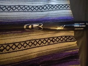 Yordan Alvarez Autographed Black Bat With TriStar Hologram. - Picture 1 of 2