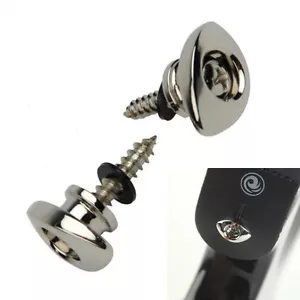 D'Addario Elliptische Endstifte / Strap Lock Set, Nickel, PWEEP202 - Bild 1 von 3