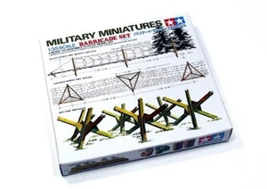 Miniatures Military 1/35 Scale Barricade Set Tamiya 35027 Part Hobby Model kit - Picture 1 of 4
