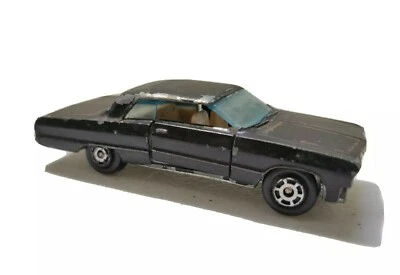 Yatming '64 Chevy Impala SS Car #1070 1/64 HK Chevrolet 1977 Road Champs Black - Image 1 of 4