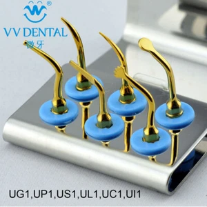 6pc+Tray Surgery Tips Ultrasonic Scaler Piezo Sinus lifting Dental NSK Tip - Picture 1 of 19