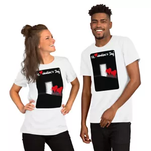 T-Shirt San Valentino - Regalo per Lei Lui - Amore Cuore Rosso - T-shirt abbinata coppia - Foto 1 di 28