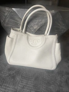 Dies ist eine wunderschöne elfenbeinweiße große Tory-Burch. - Bild 1 von 7