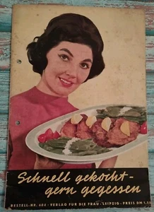 Schnell gekocht - gern gegessen - Verlag für die Frau Leipzig - Bestell-Nr. 604 - Bild 1 von 6
