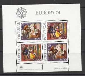 Portugal 1979 - Europa CEPT Mail S/S MNH - Picture 1 of 1