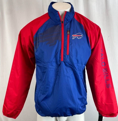 Buffalo Bills NFL G-III Men's 1/4" Zip Windbreaker Jacket Cover