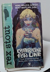 Champagne for One by Rex Stout - Nero Wolfe - Bantam A2023 - 1960 - Picture 1 of 2